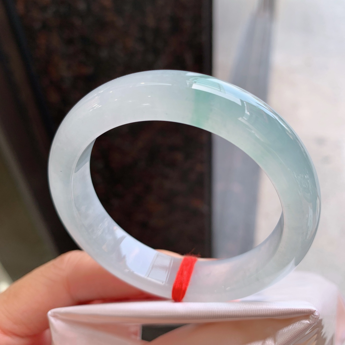 正圈飘花 微棉微纹 尺寸：50.7/12/8 小圈口