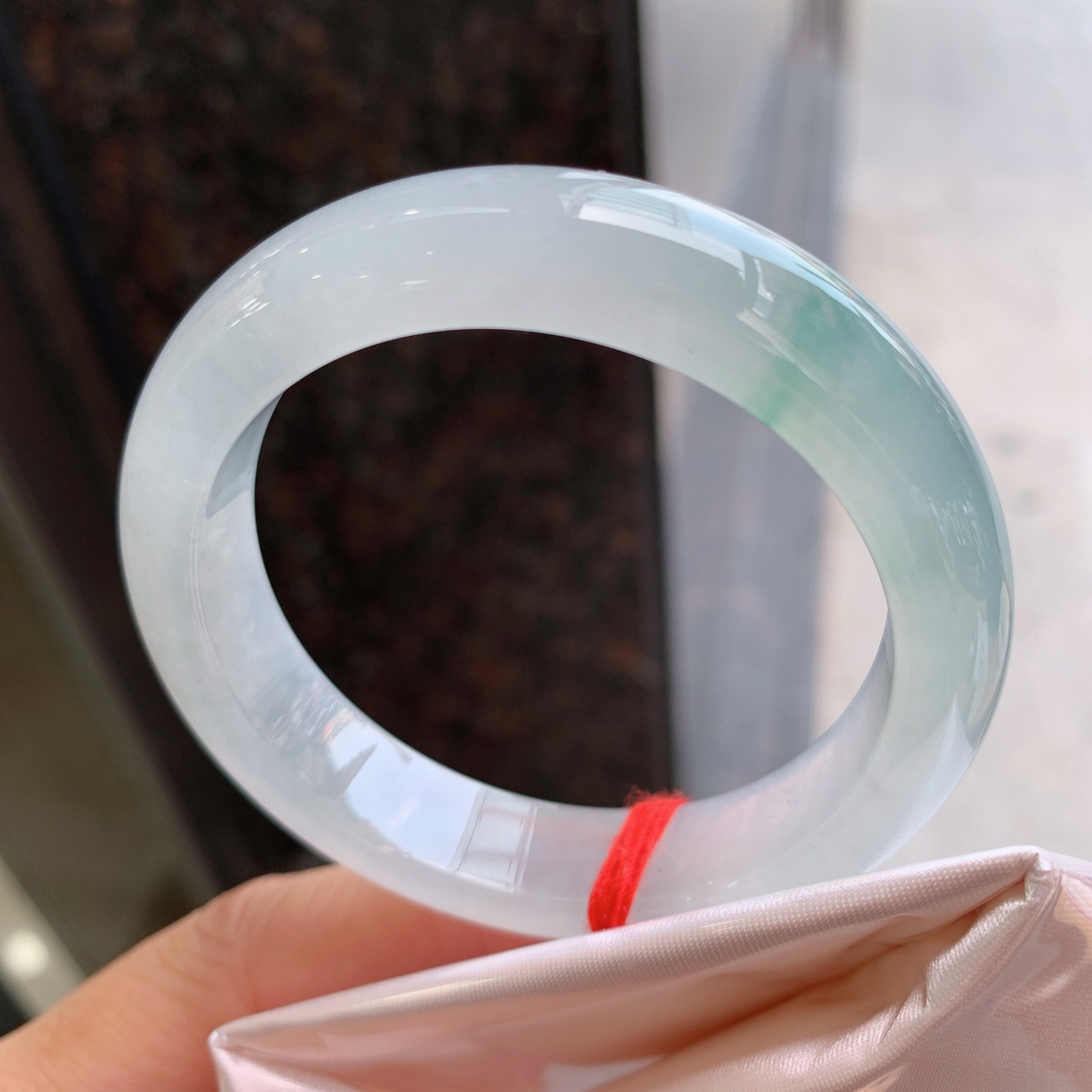 正圈飘花 微棉微纹 尺寸：50.7/12/8 小圈口
