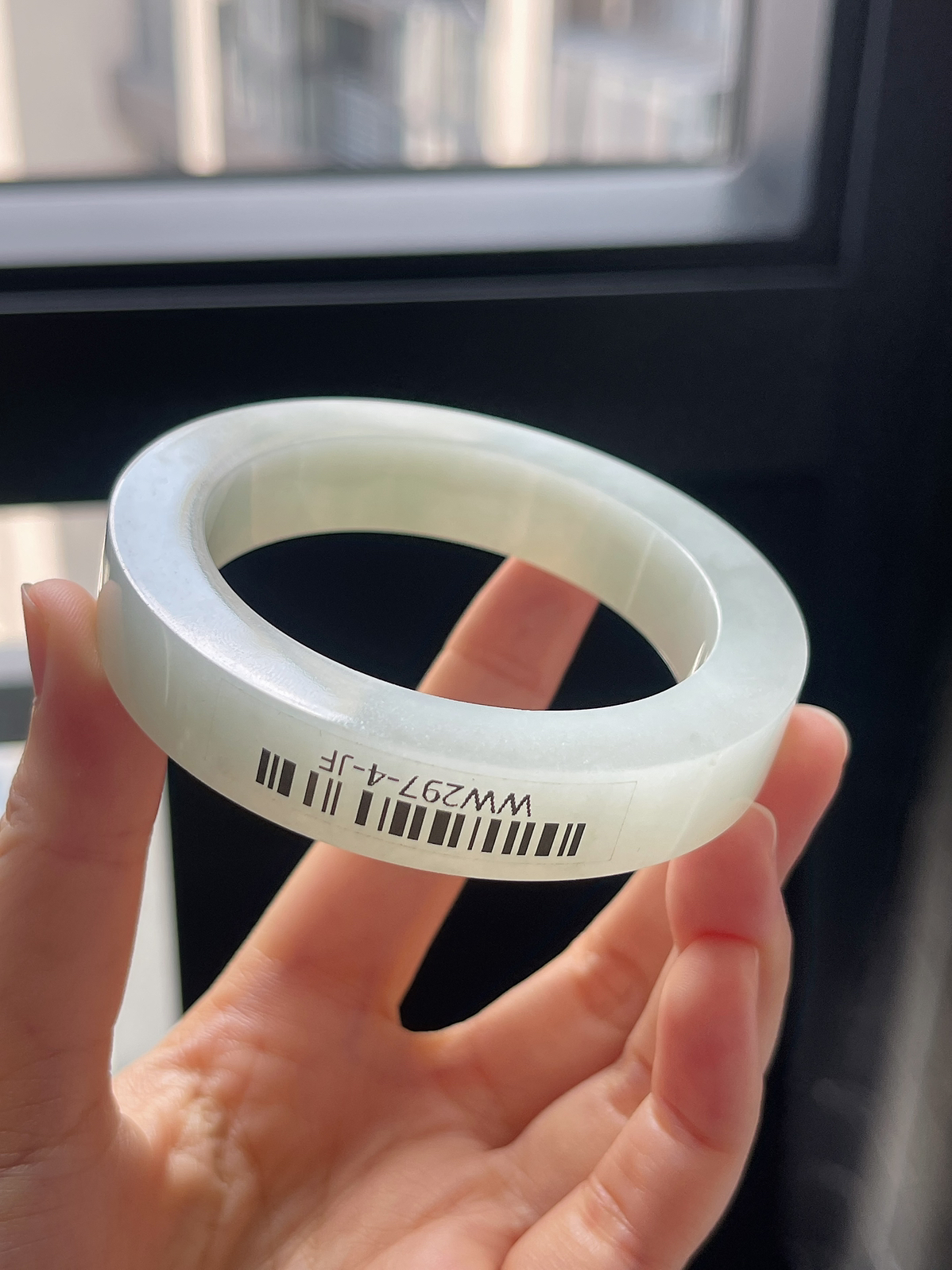 翡翠毛胚，⭕️正圈最大做57；最小做53.8
