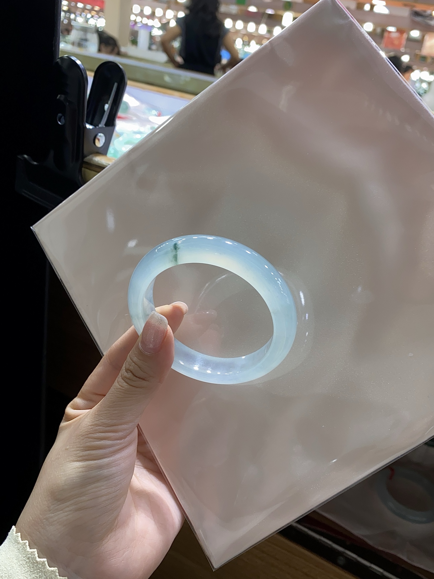 种水飘花·正圈 尺寸55.8-12.1-8.7 编号SZ26E20-1