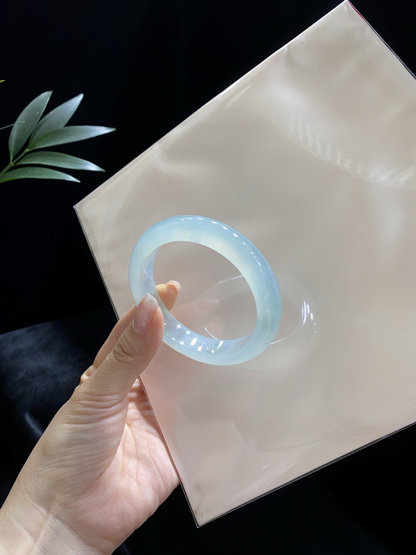 种水飘花·正圈 尺寸55.8-12.1-8.7 编号SZ26E20-1