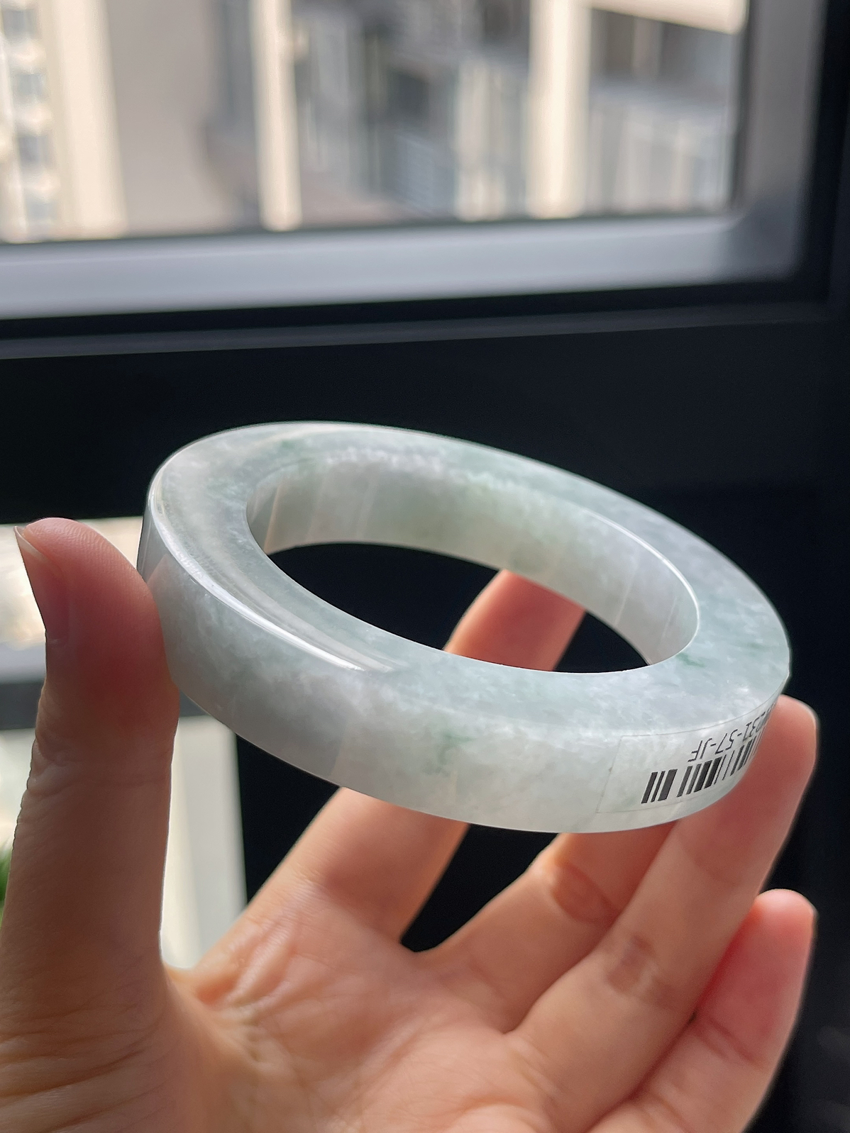翡翠毛胚，⭕️正圈最大做59；最小做53.4