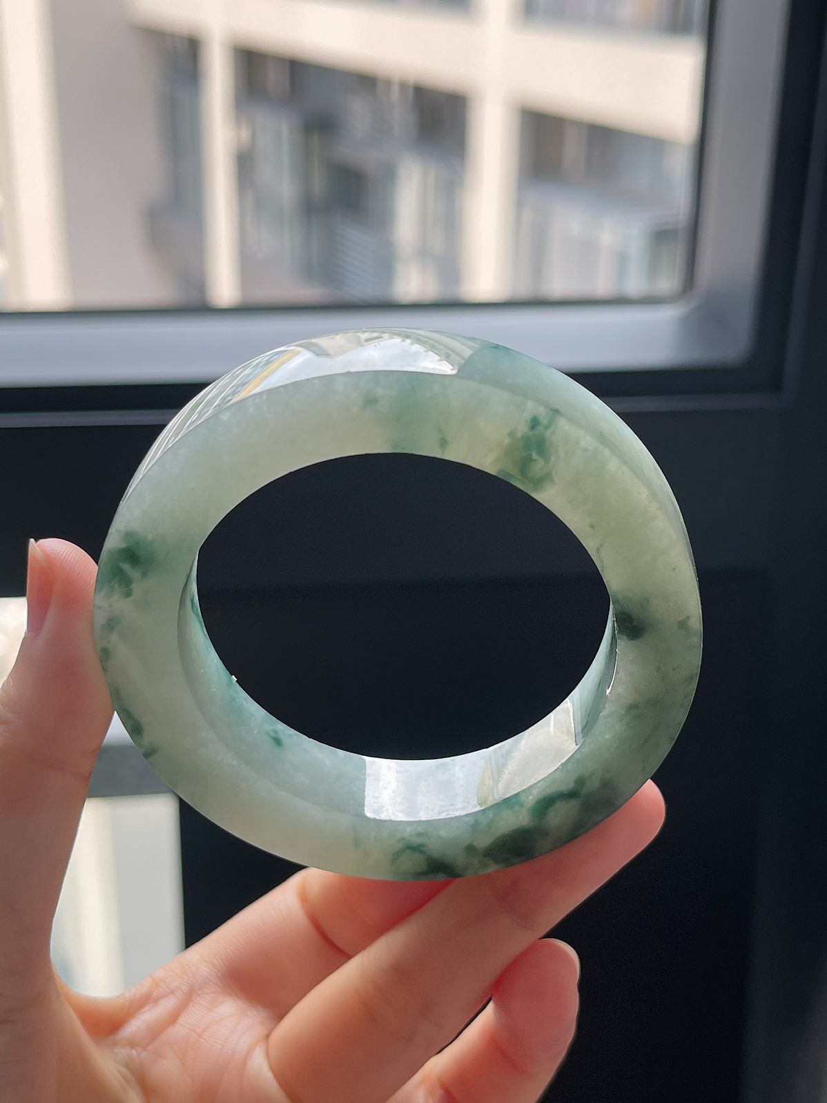 翡翠毛胚，⭕️正圈最大做58；最小做53
