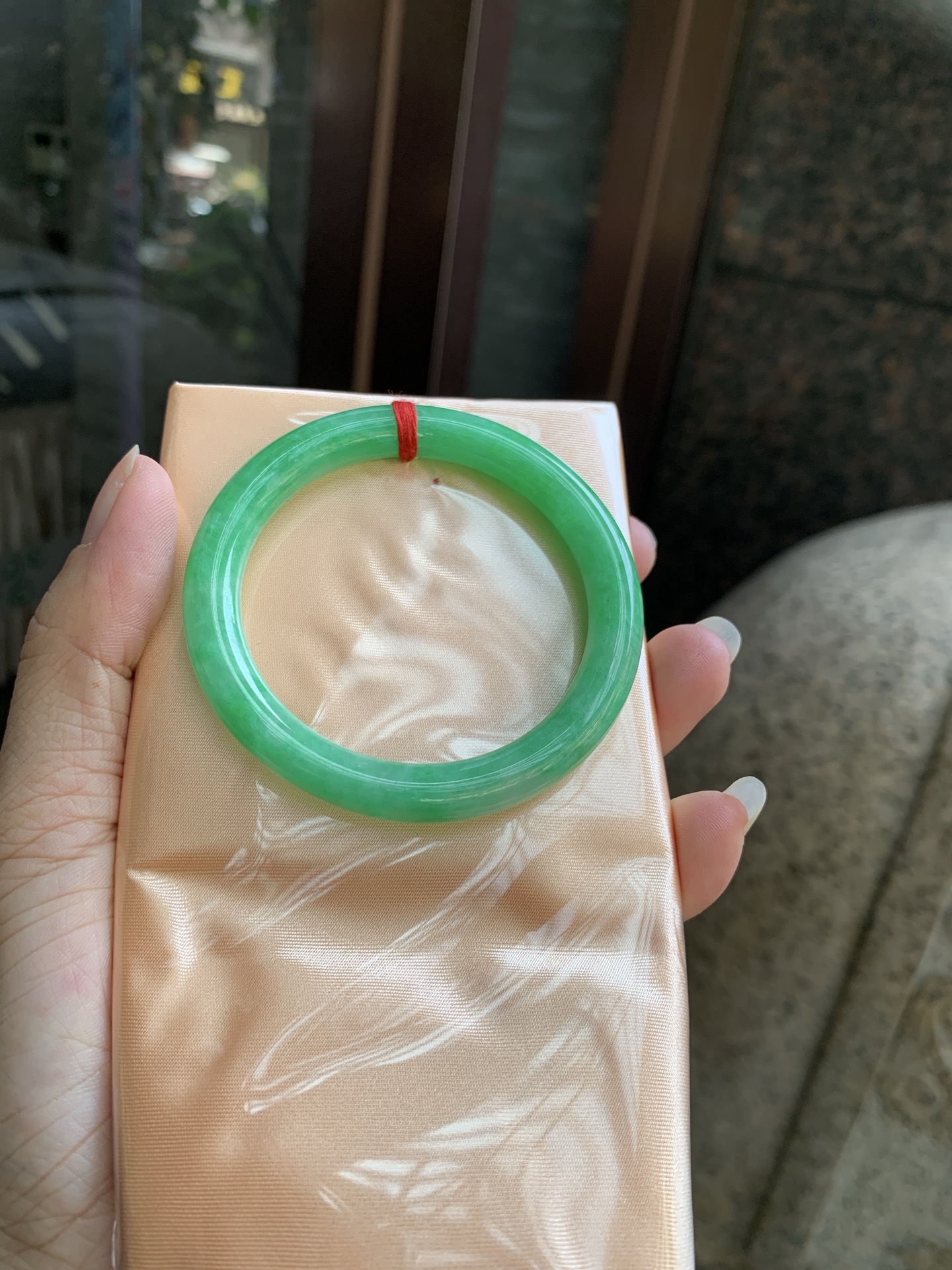 满绿美人条 51.5-6.8-6.8 0924-N1675 打灯细纹