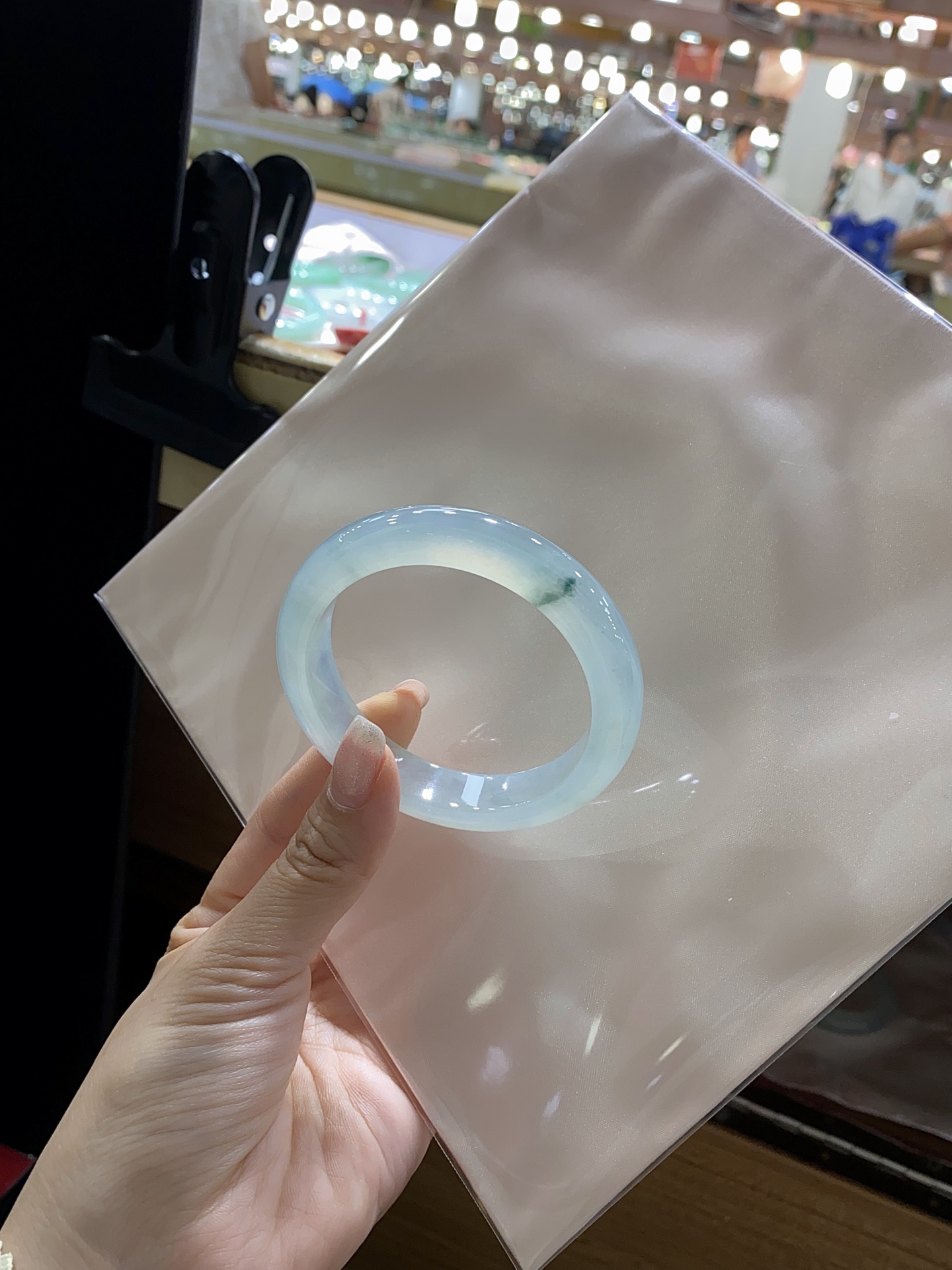 种水飘花·正圈 尺寸55.8-12.1-8.7 编号SZ26E20-1