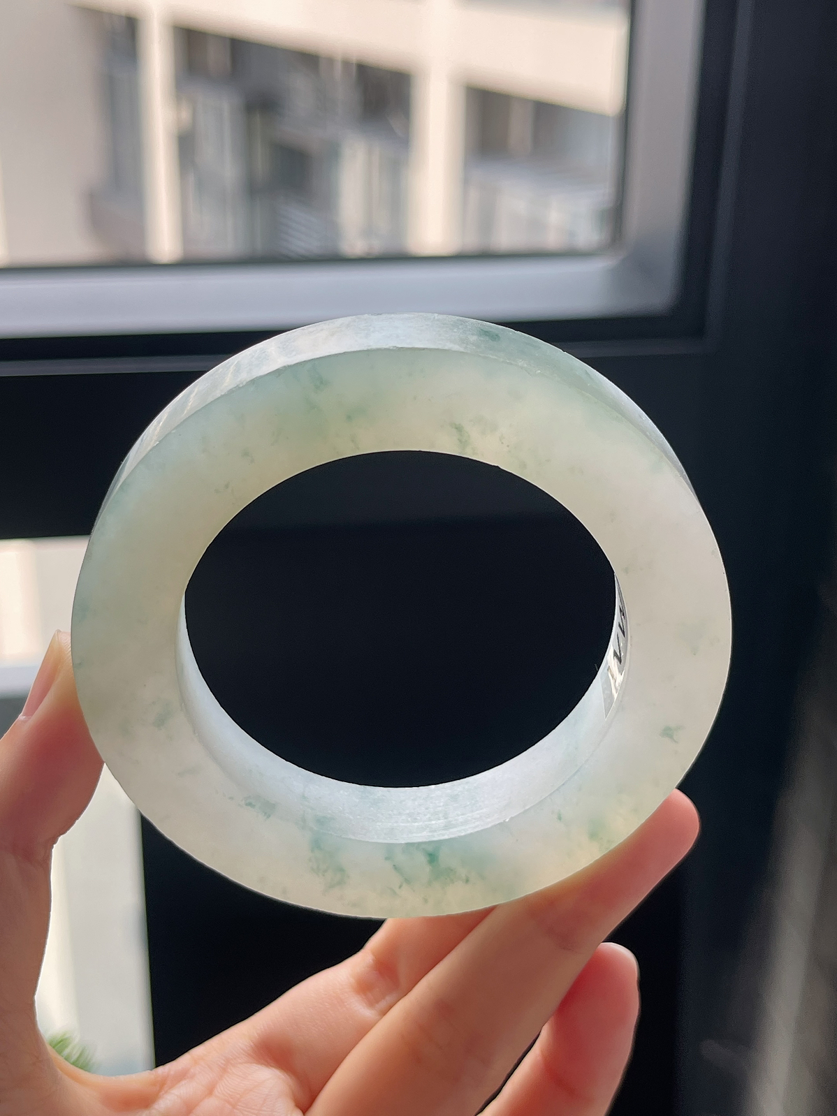 翡翠毛胚，⭕️正圈最大做64，圆条最大做60；最小做55.3