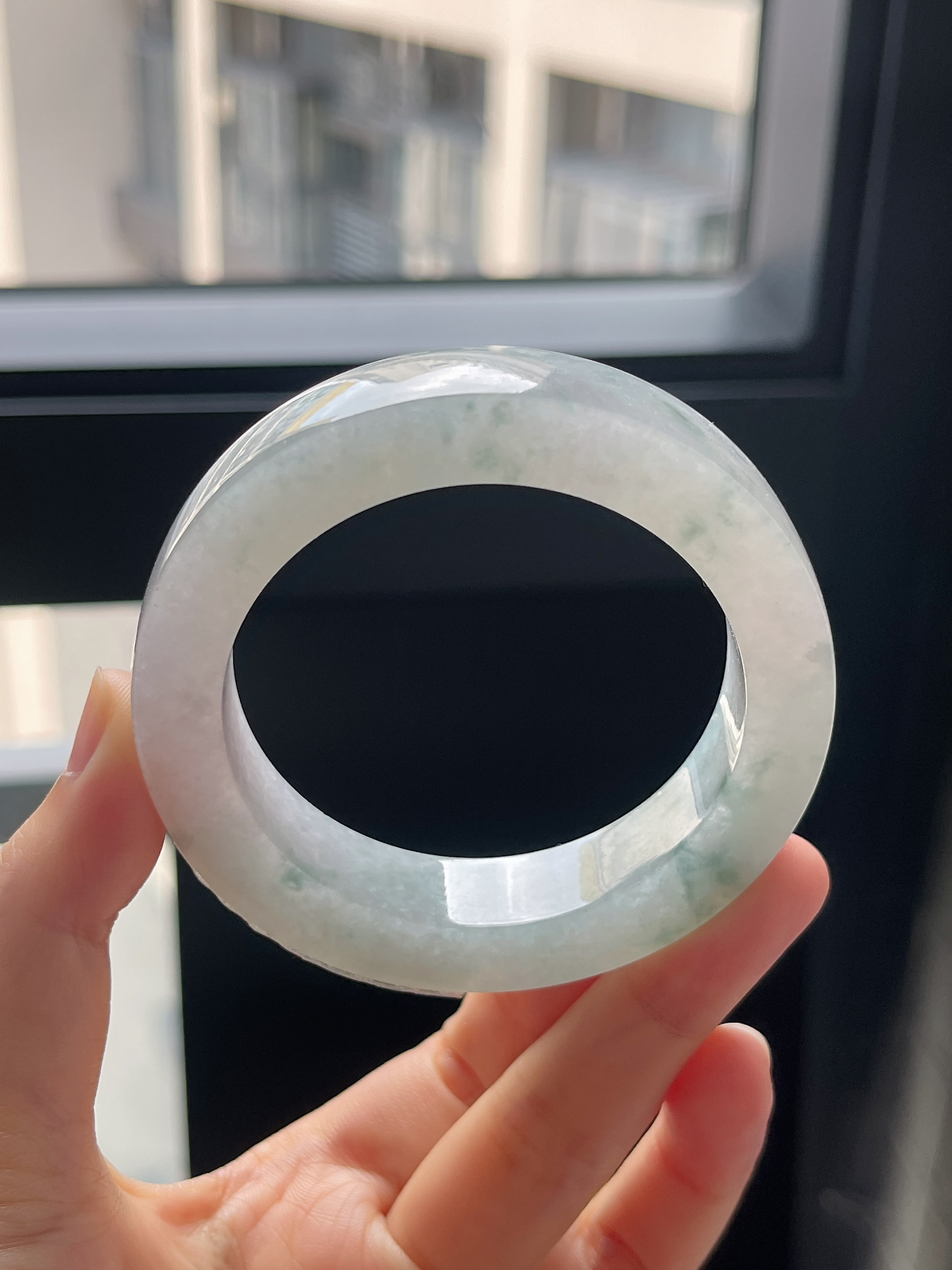 翡翠毛胚，⭕️正圈最大做57；最小做53.4