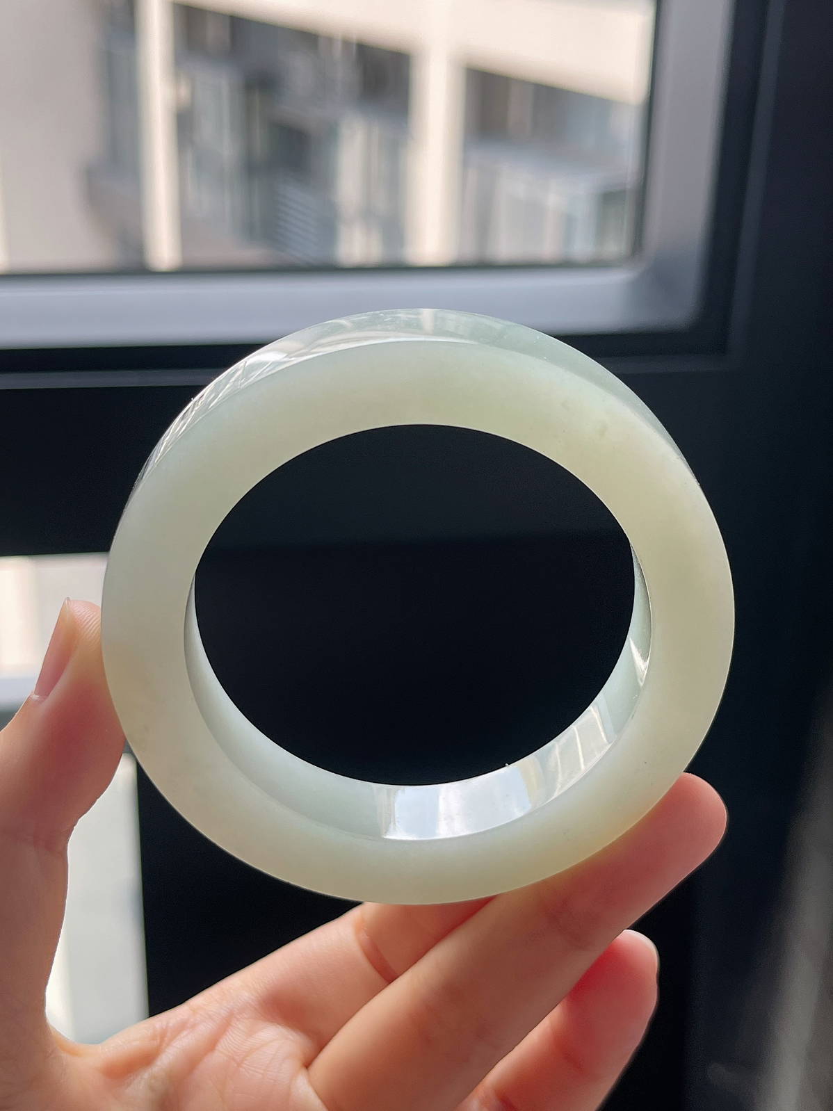翡翠毛胚，⭕️正圈最大做57；最小做53.8