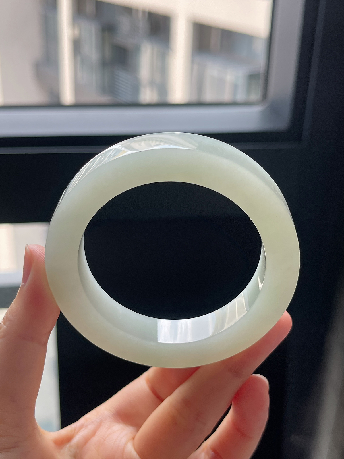 翡翠毛胚，⭕️正圈最大做57；最小做53.8