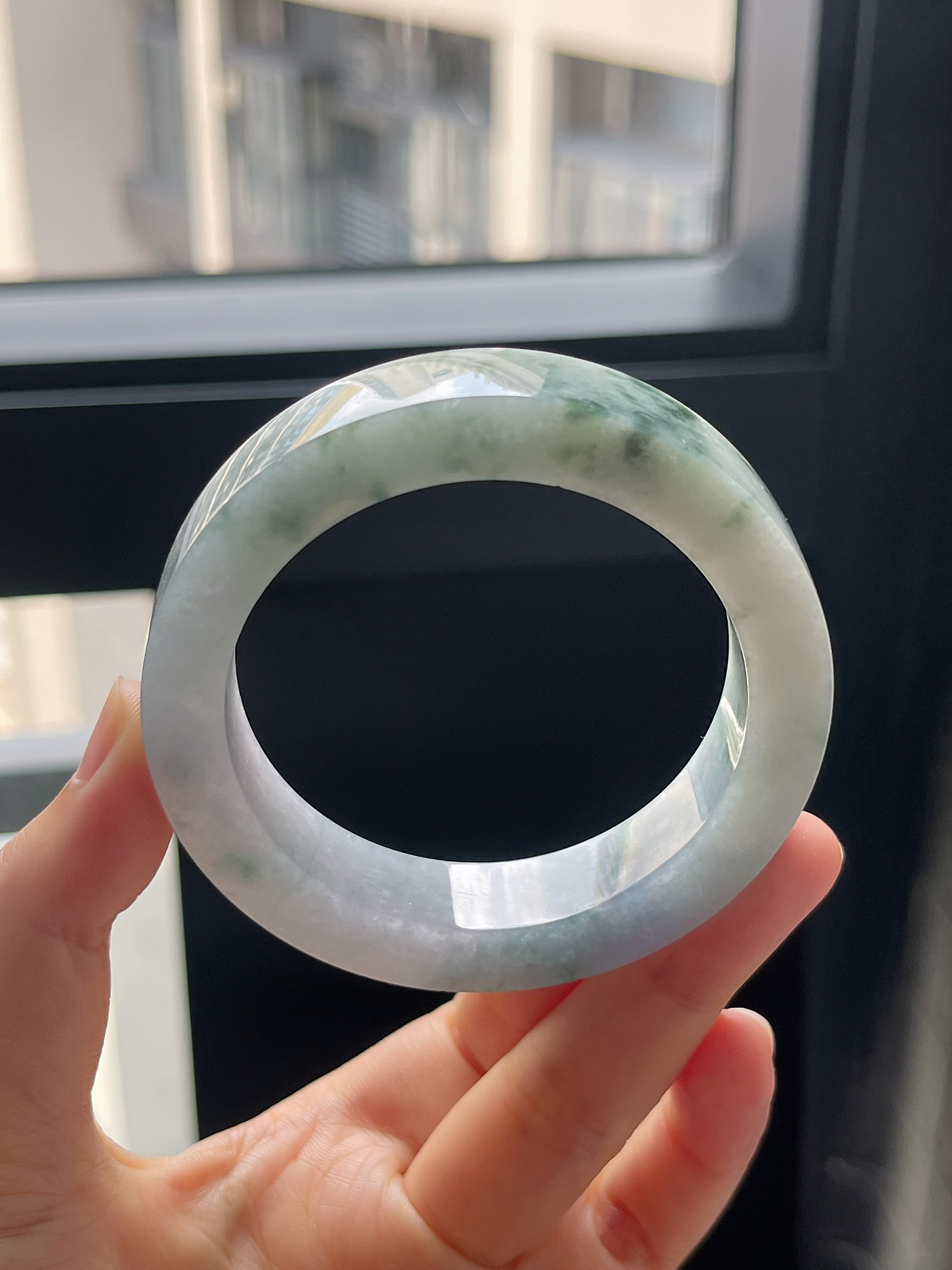 翡翠毛胚，⭕️正圈最大做54