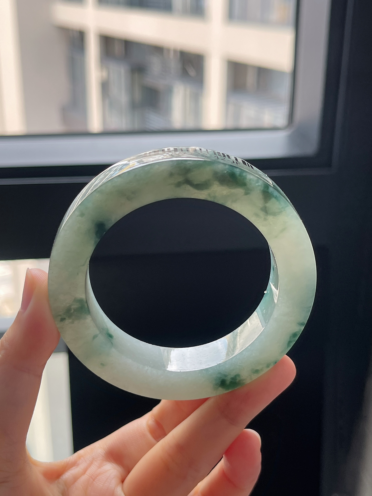 翡翠毛胚，⭕️正圈最大做58；最小做53