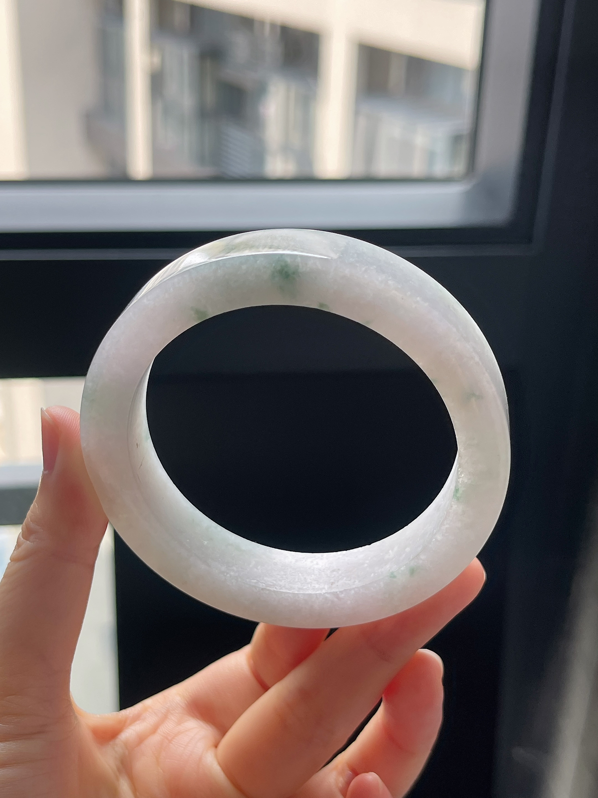 翡翠毛胚，⭕️正圈最大做59；最小做57.7