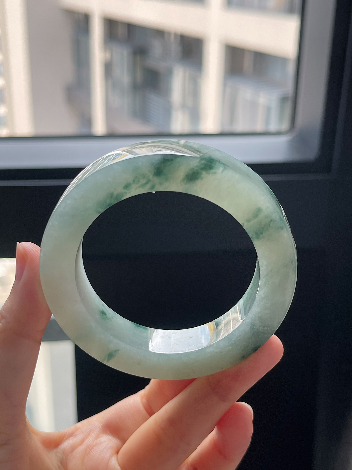 翡翠毛胚，⭕️正圈最大做58；最小做53