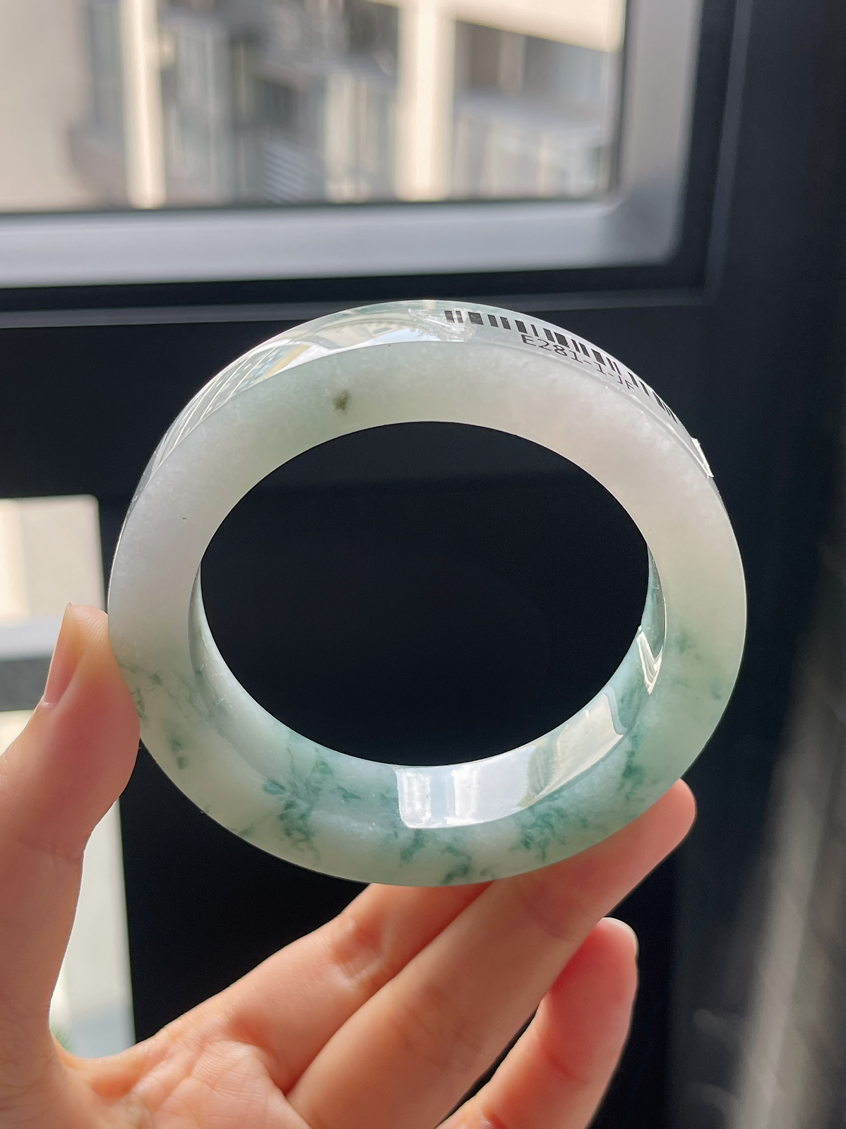 翡翠毛胚，⭕️正圈最大做58；最小做55.6
