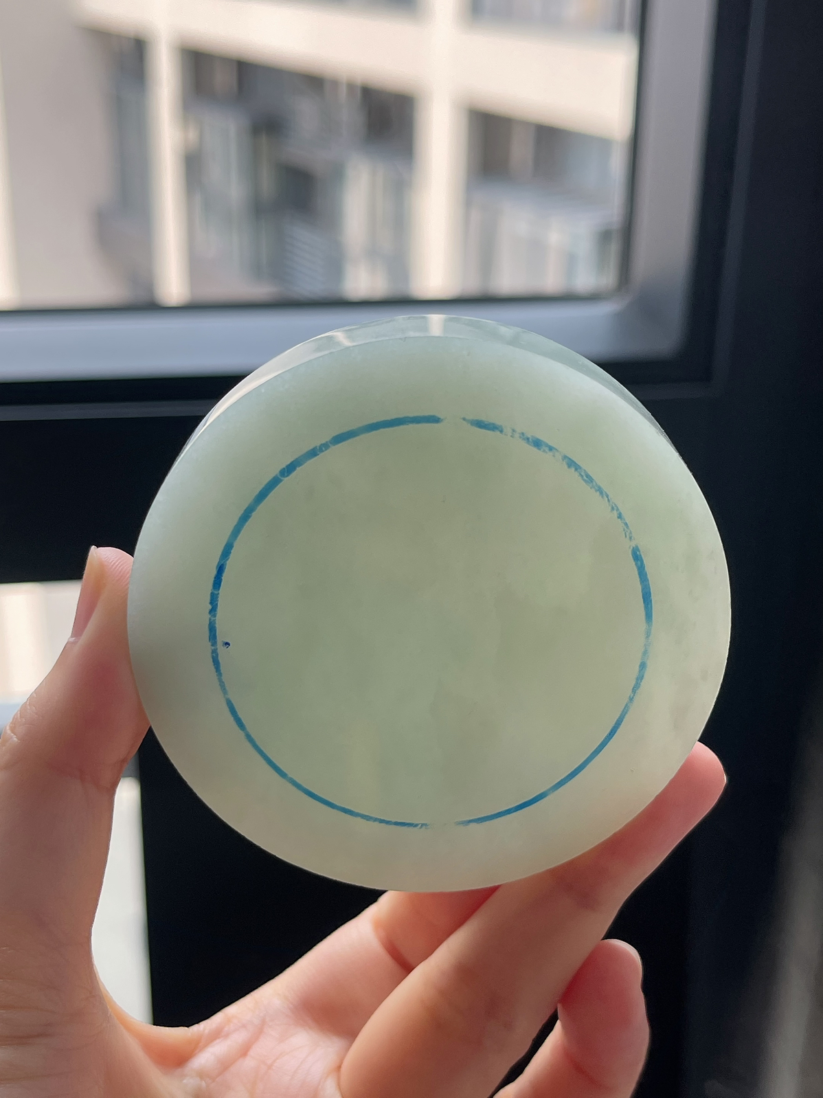 翡翠镯饼，⭕️正圈最大做55，圆条最大做51
