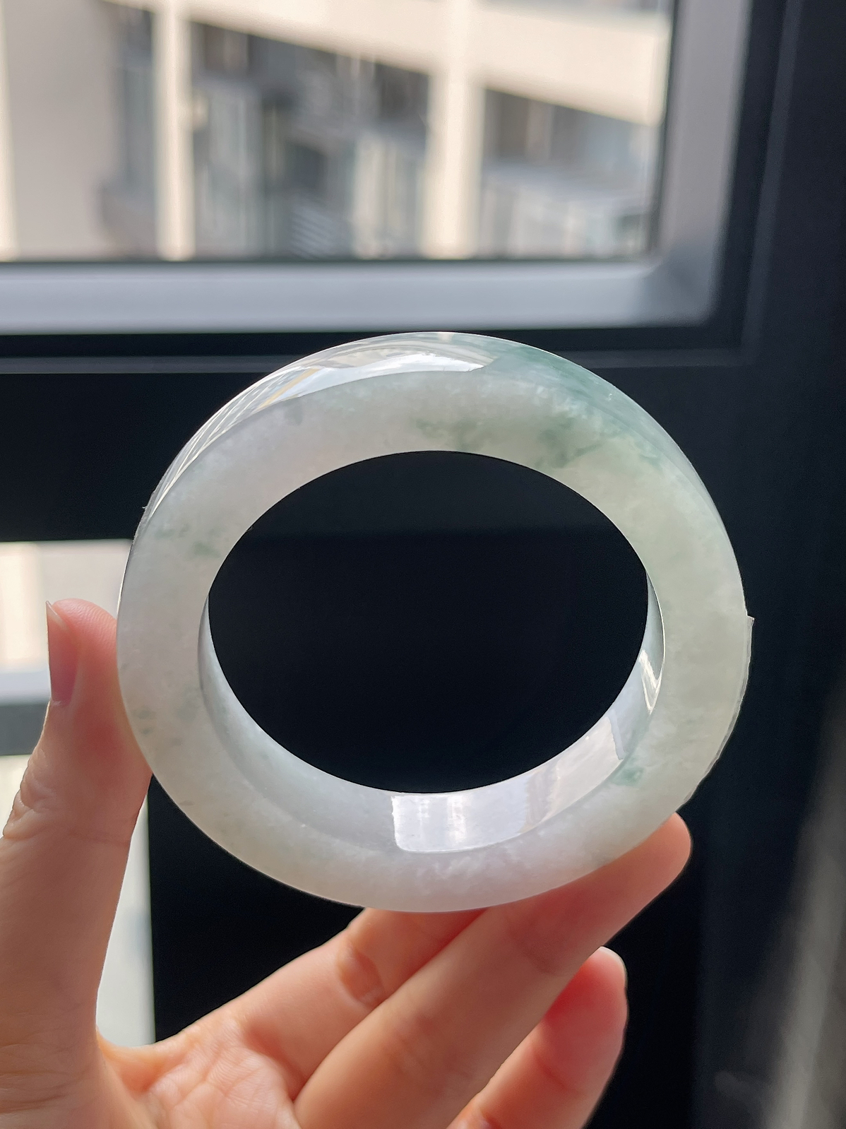 翡翠毛胚，⭕️正圈最大做57；最小做53.4