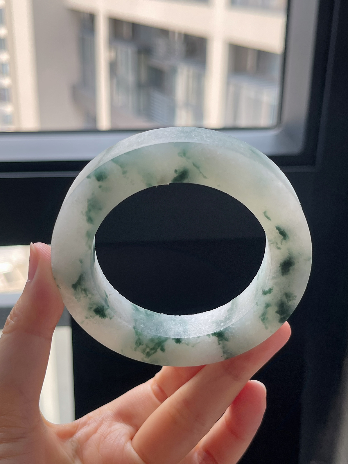 翡翠毛胚，⭕️正圈最大做62，圆条最大做58；最小做54