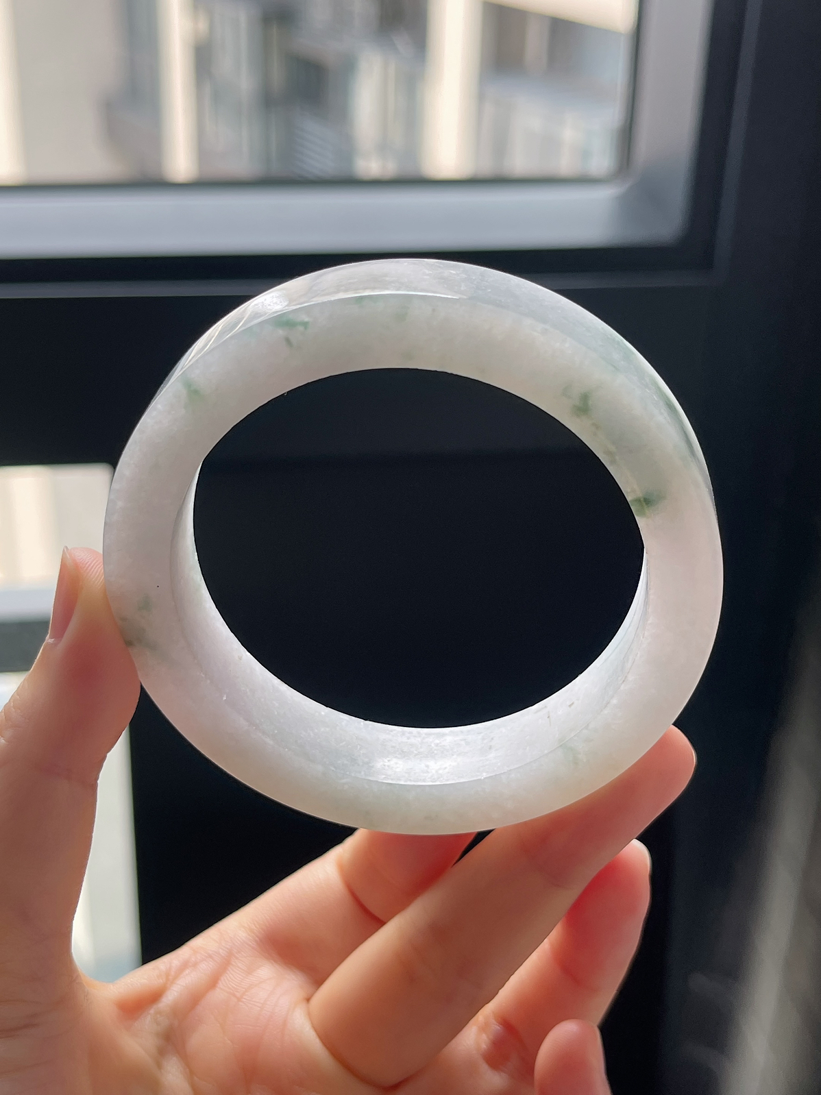 翡翠毛胚，⭕️正圈最大做59；最小做57.7