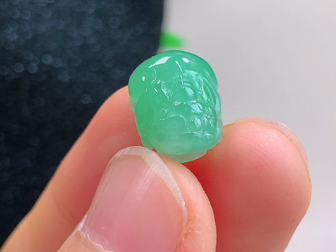 ️ 招财貔貅，无裂，尺寸11.9-9.7-6.1mm，包A附证书