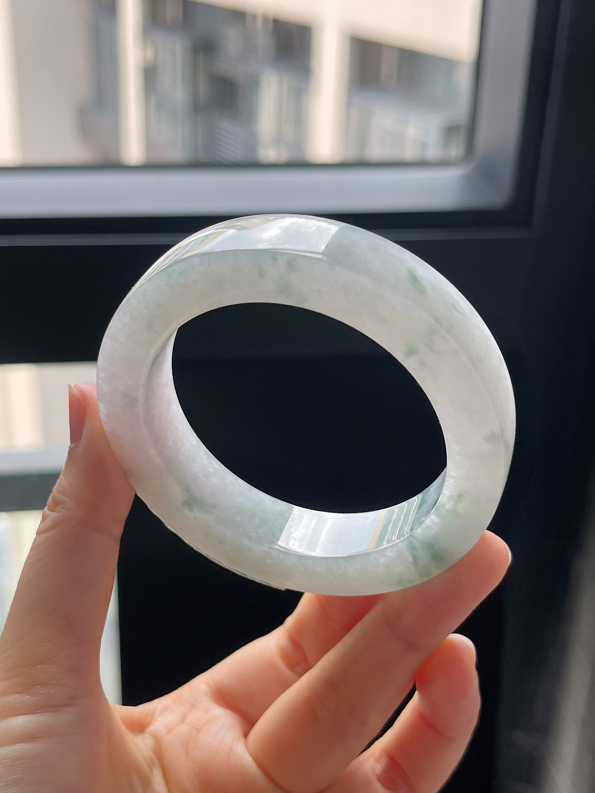 翡翠毛胚，⭕️正圈最大做57；最小做53.4