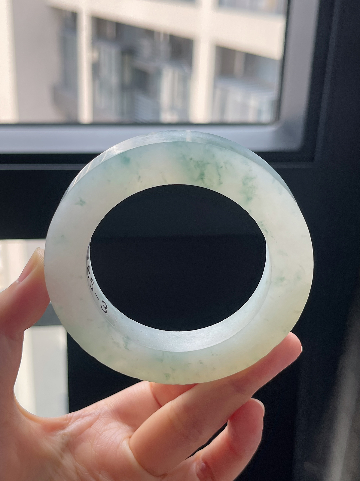 翡翠毛胚，⭕️正圈最大做64，圆条最大做60；最小做55.3