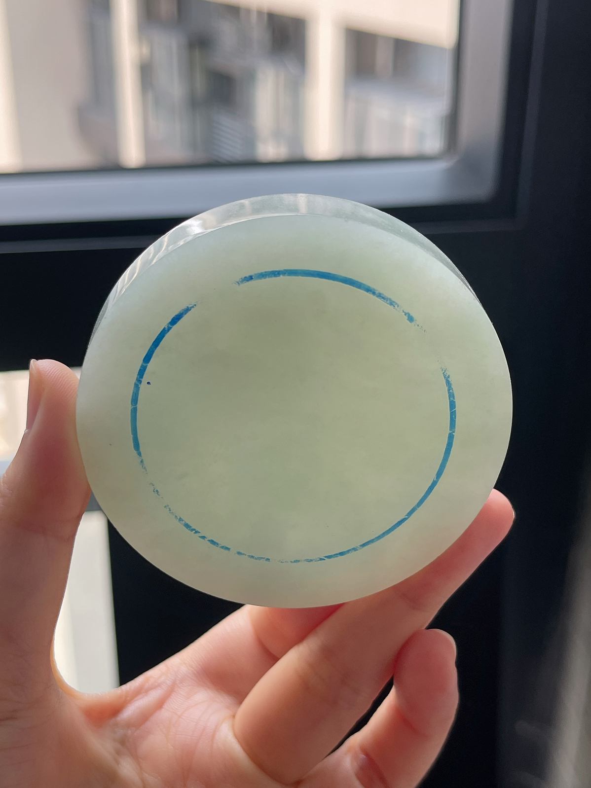 翡翠镯饼，⭕️正圈最大做55，圆条最大做51