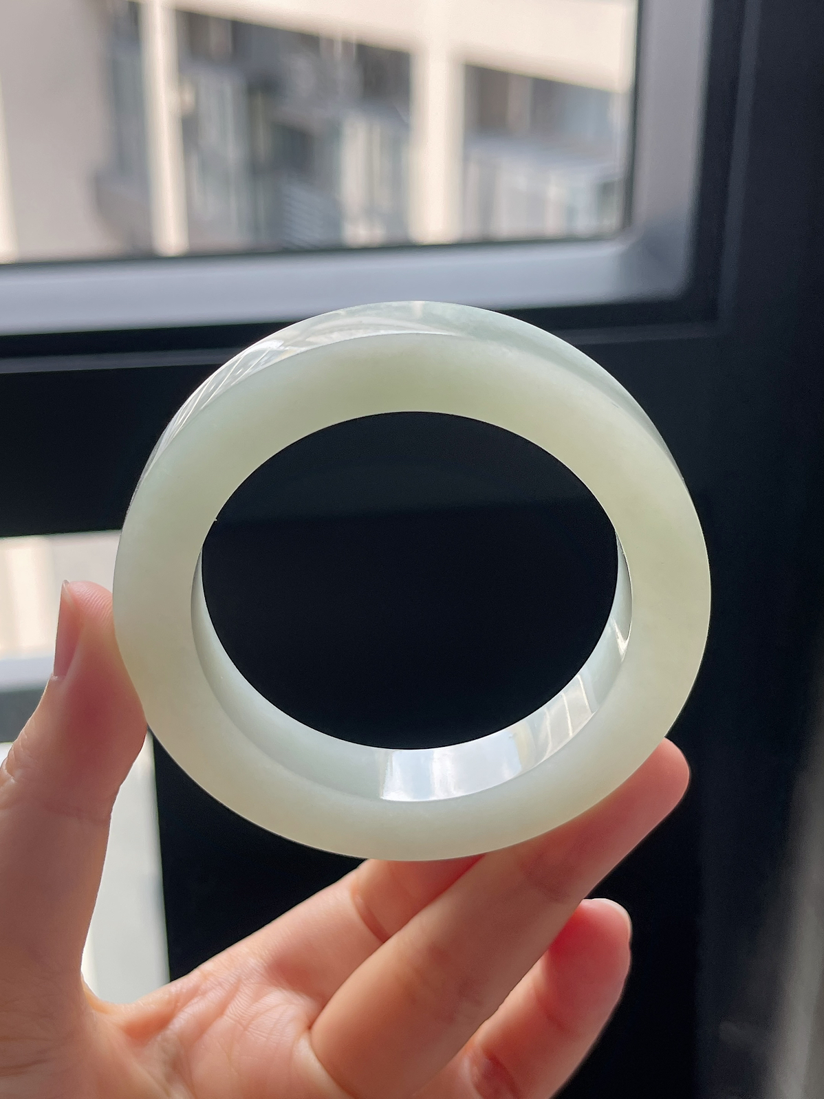翡翠毛胚，⭕️正圈最大做57；最小做53.8