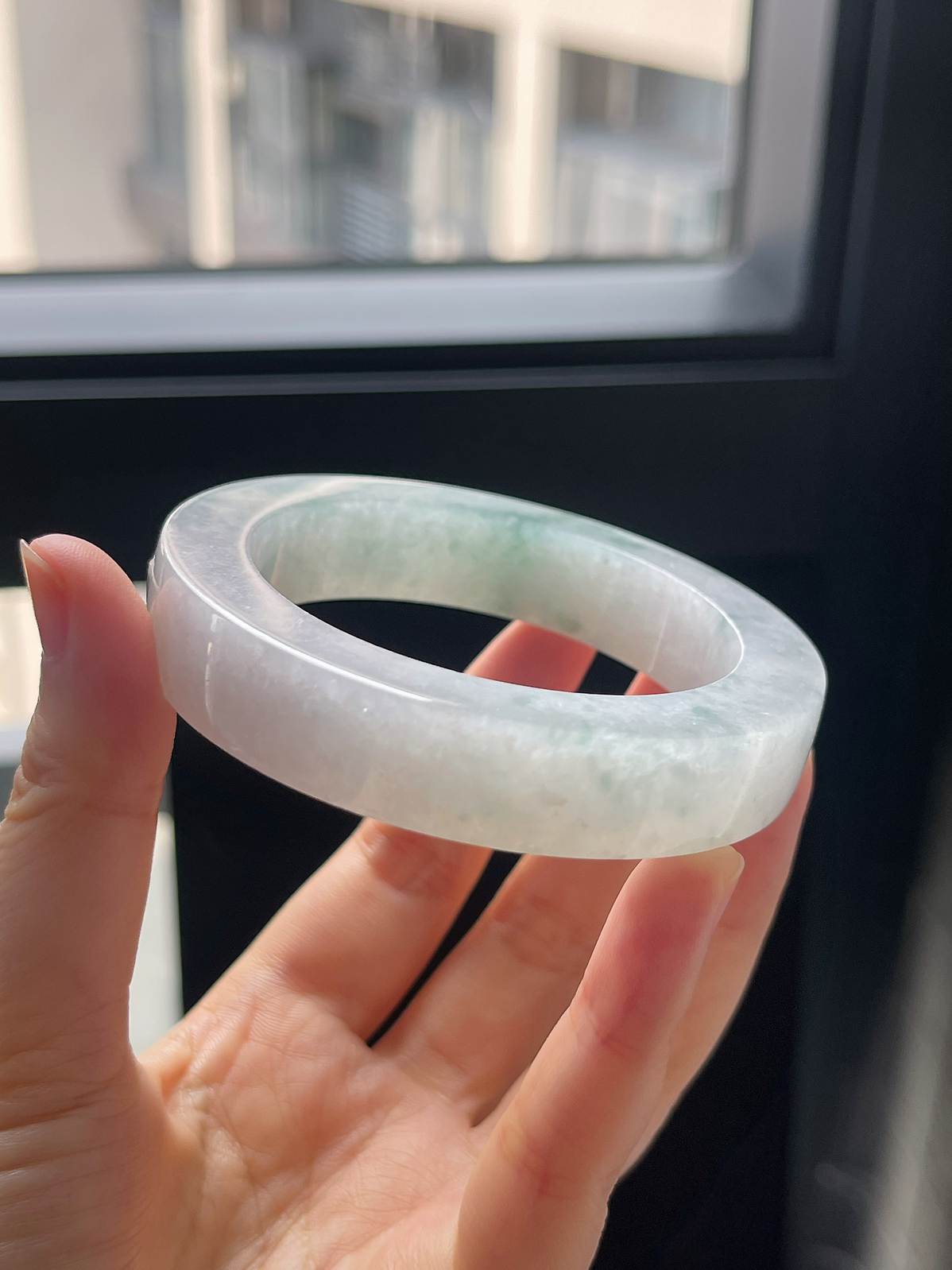 翡翠毛胚，⭕️正圈最大做57；最小做53.4