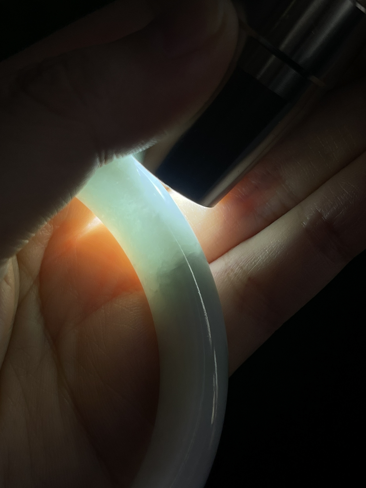 圈口60，翡翠手镯