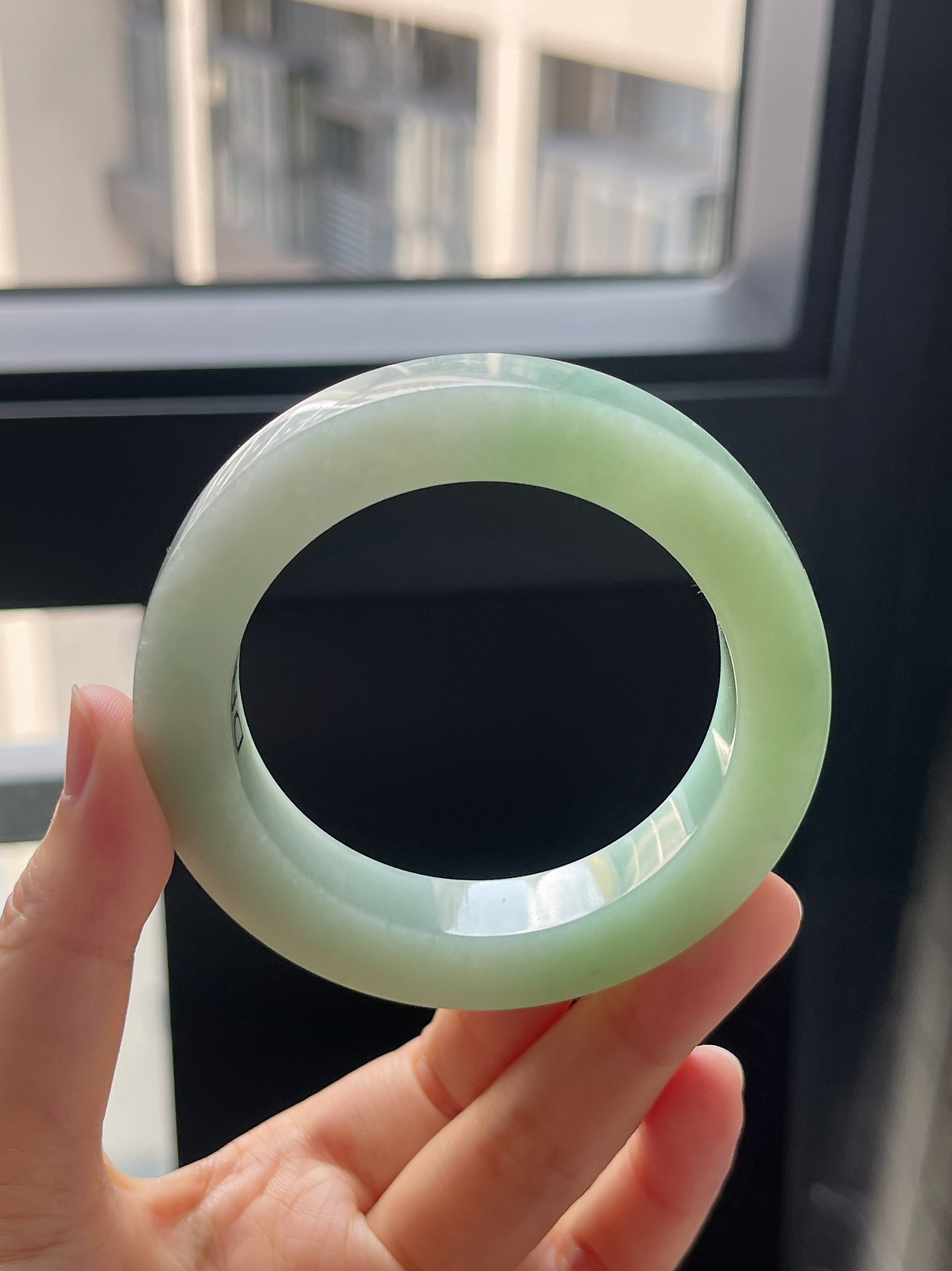 翡翠毛胚，⭕️正圈最大做58；最小做53.7