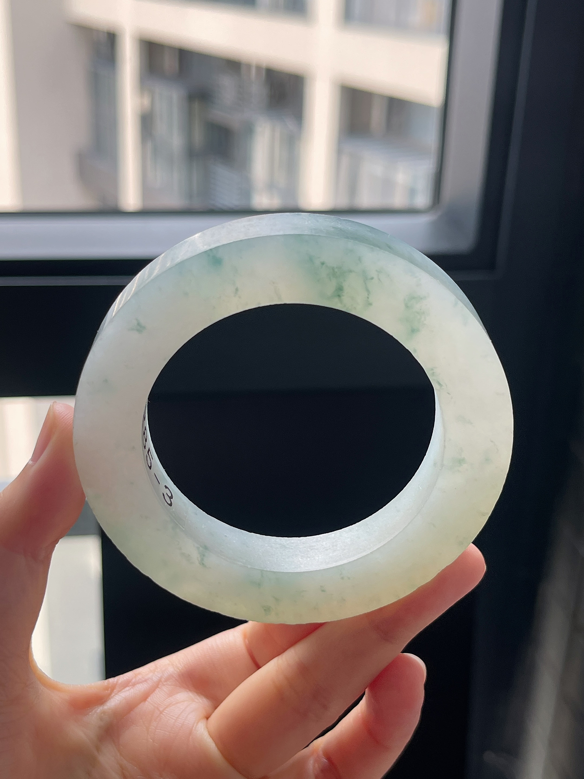 翡翠毛胚，⭕️正圈最大做64，圆条最大做60；最小做55.3