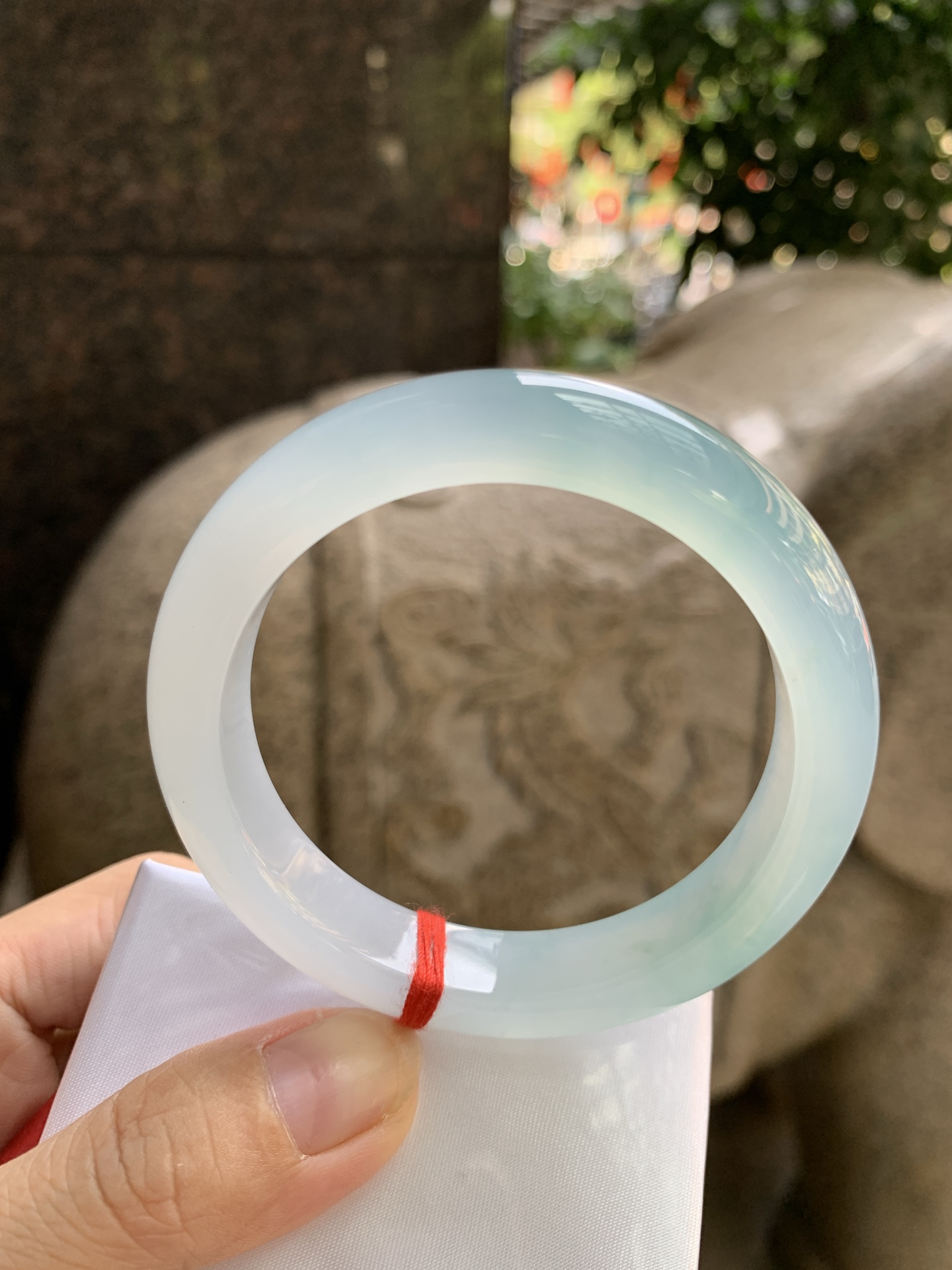 冰晴蓝正圈 56.5-8.1-10.9 0924-N1677 打灯细纹，不扣