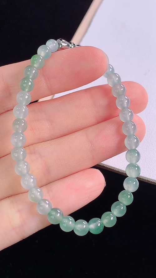 ️冰飘花手链，尺寸:5.1-5.1mm 22