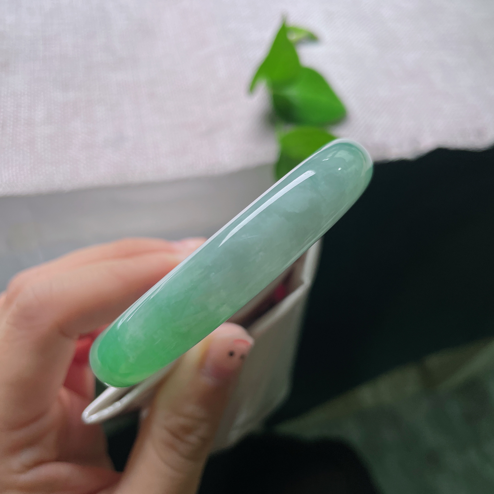 55/11.7/8.3，绿底正圈，贵气，耐看，春色满园，一点棉，雍容华贵，甜美，ss58202a