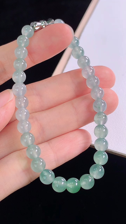 ️冰飘花手链，尺寸:6.2-6.2mm 22