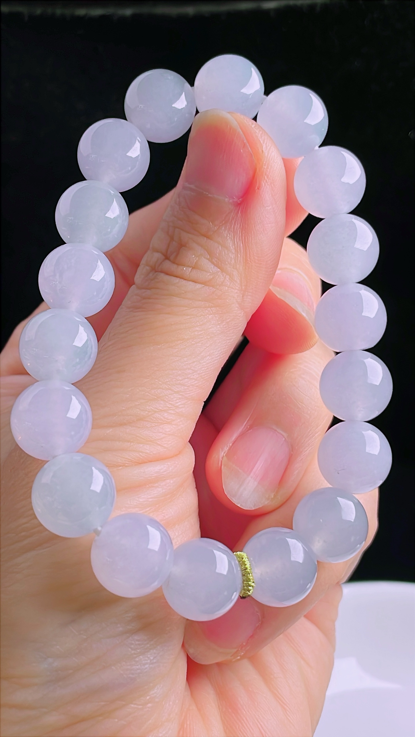 ️冰紫手串珠串，老种起光，细底通透，尺寸：11.5mm0927