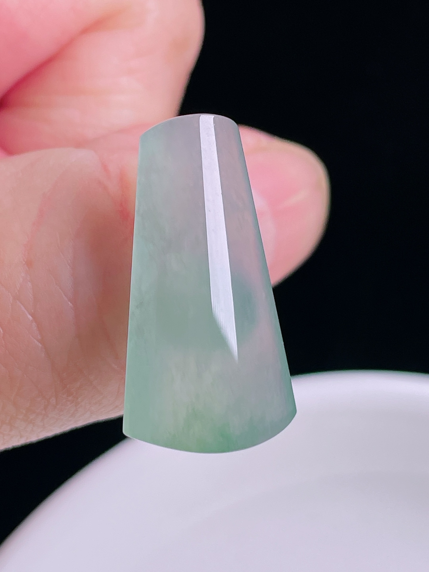 ️无事牌，老种起光，细底通透，尺寸：25.3/14/6mm0927