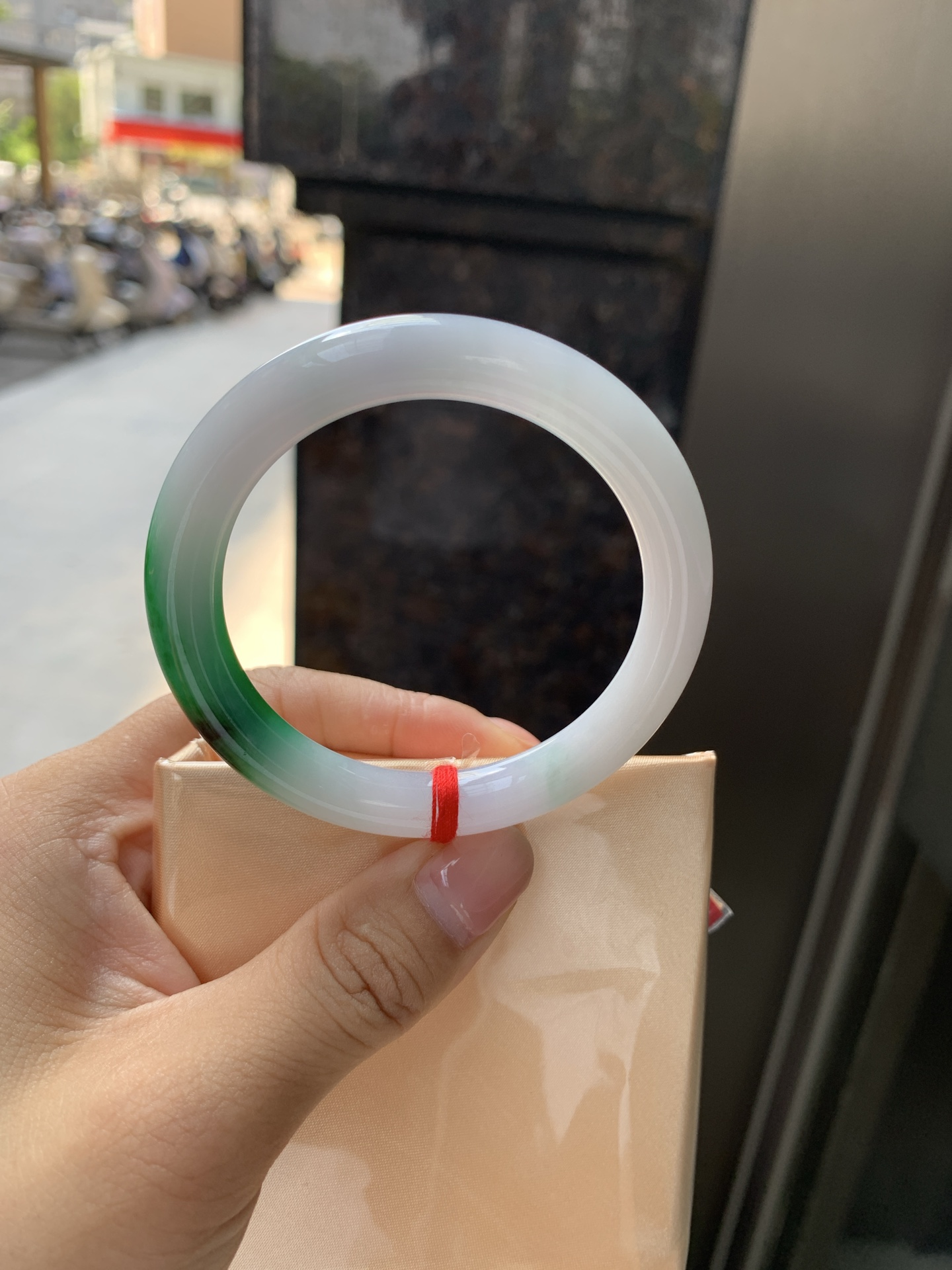 白底青圆条 50.6-8.5-8.5 0927-N1678 打灯纹