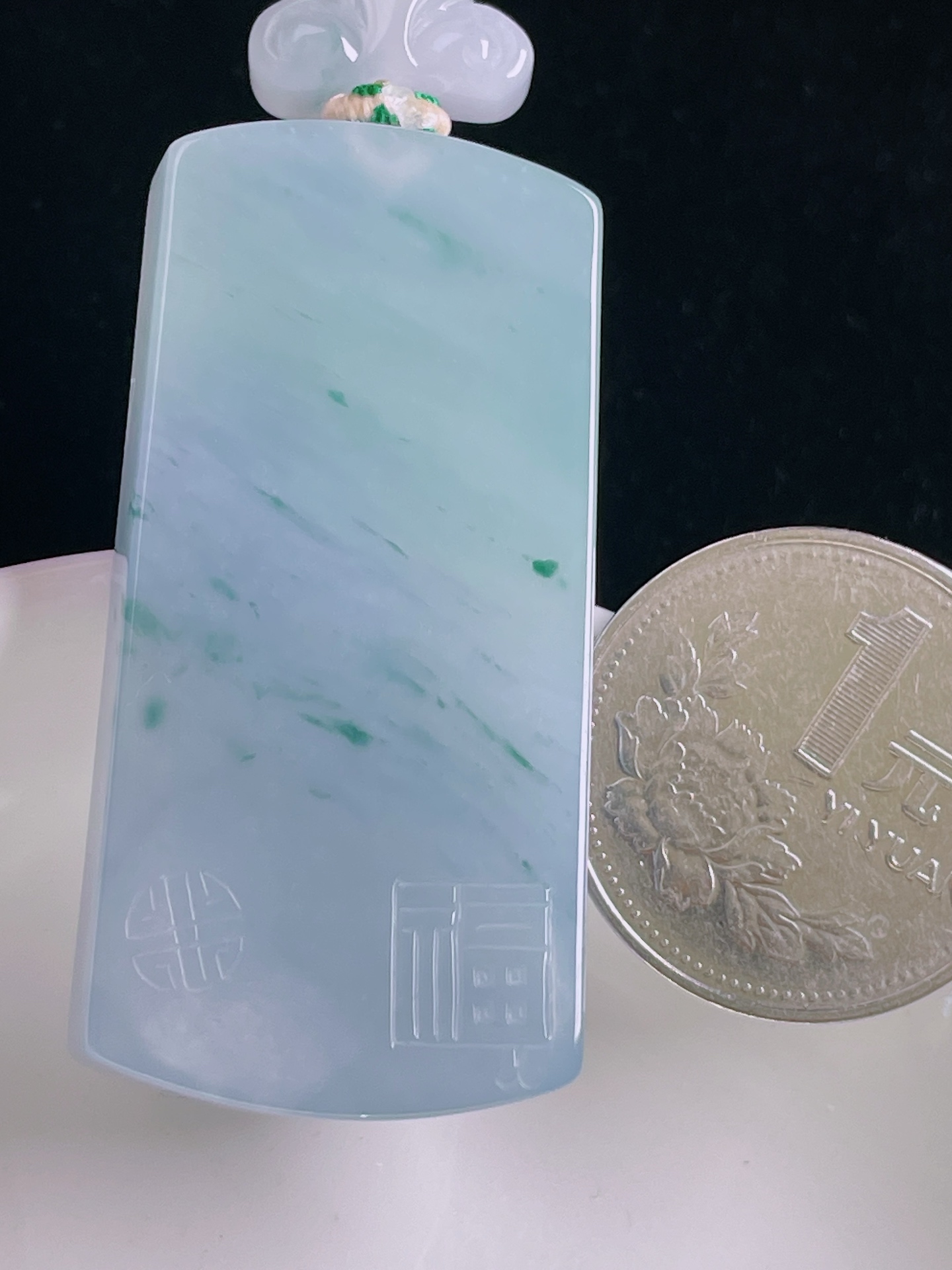 ️无事牌，老种起光，细底通透，尺寸：48.4/23.8/7.5mm0927