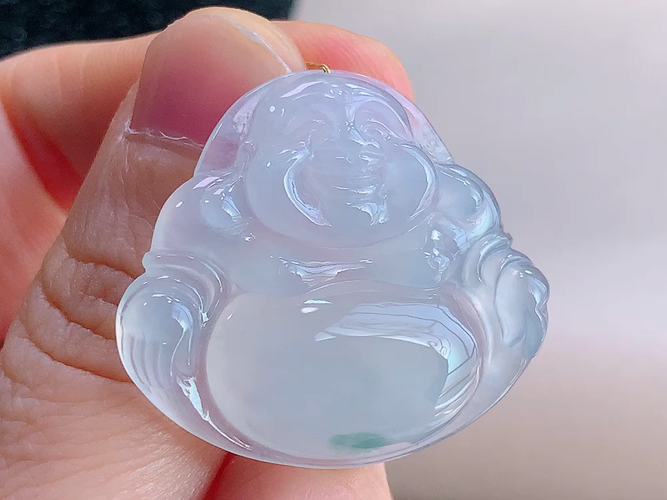 ️ 笑佛，无裂，尺寸33.5-29.2-6.0mm，包A附证书