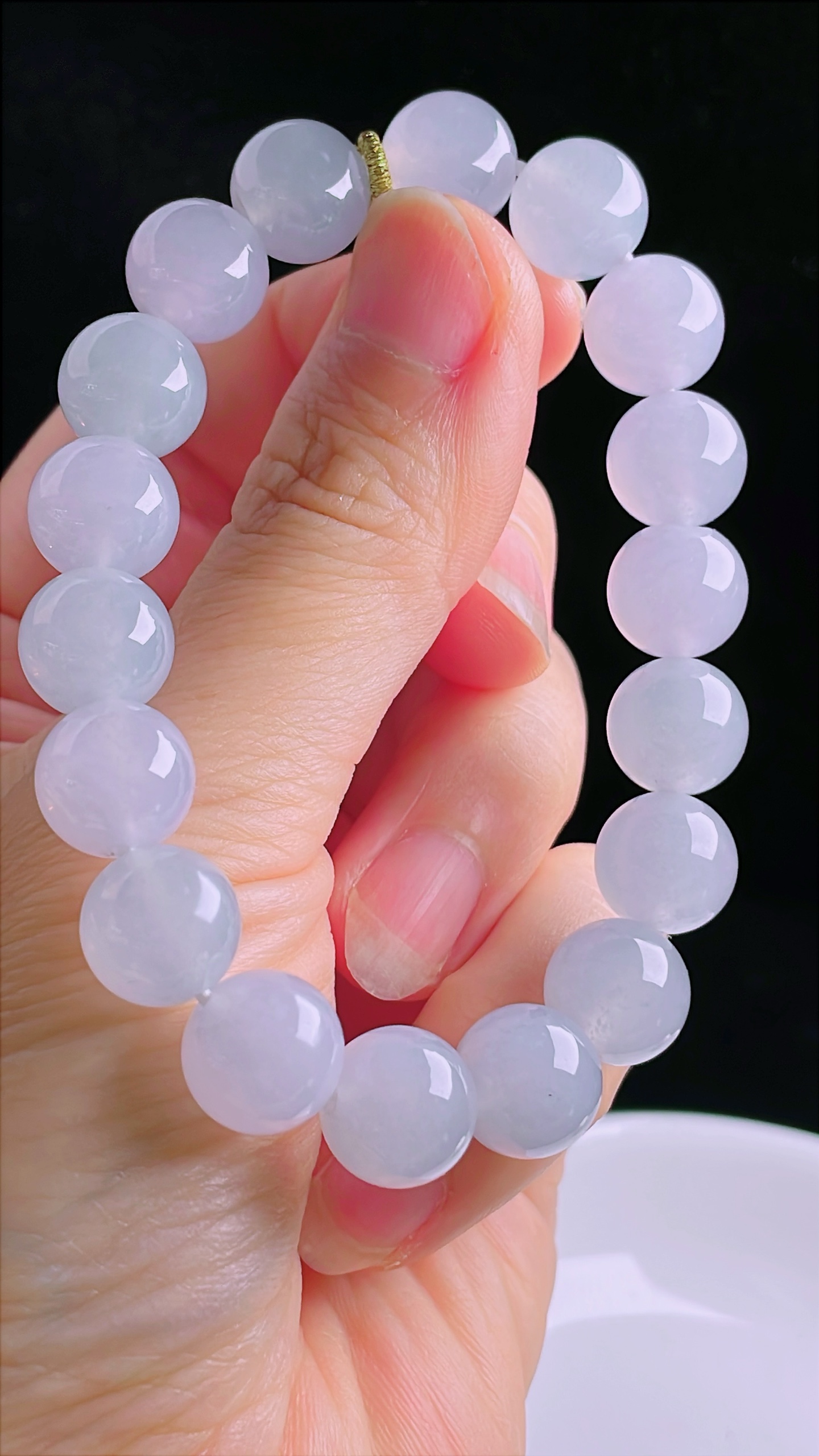 ️冰紫手串珠串，老种起光，细底通透，尺寸：11.5mm0927