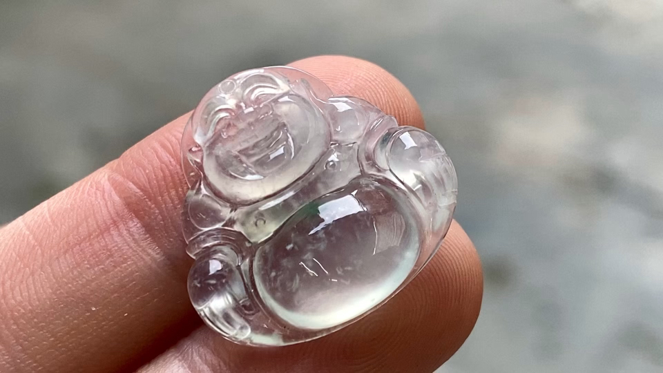 ️ 玻璃种飘彩佛公 20.8*20*4.5