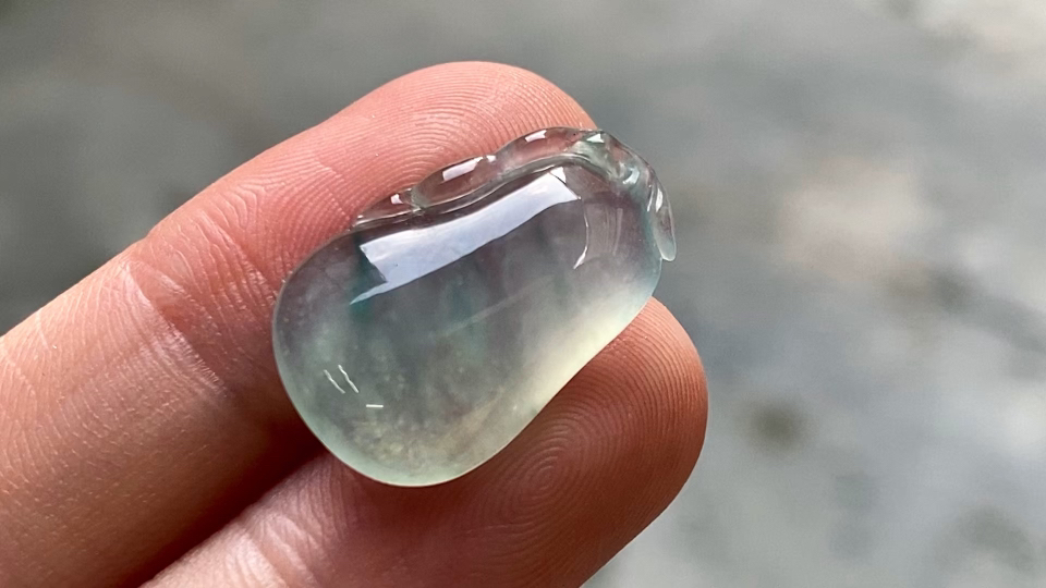 ️ 玻璃种飘彩福瓜 20*12.8*4.6