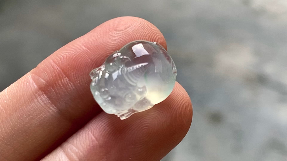 ️ 玻璃钢金蟾 15*11.5*5.5 完整