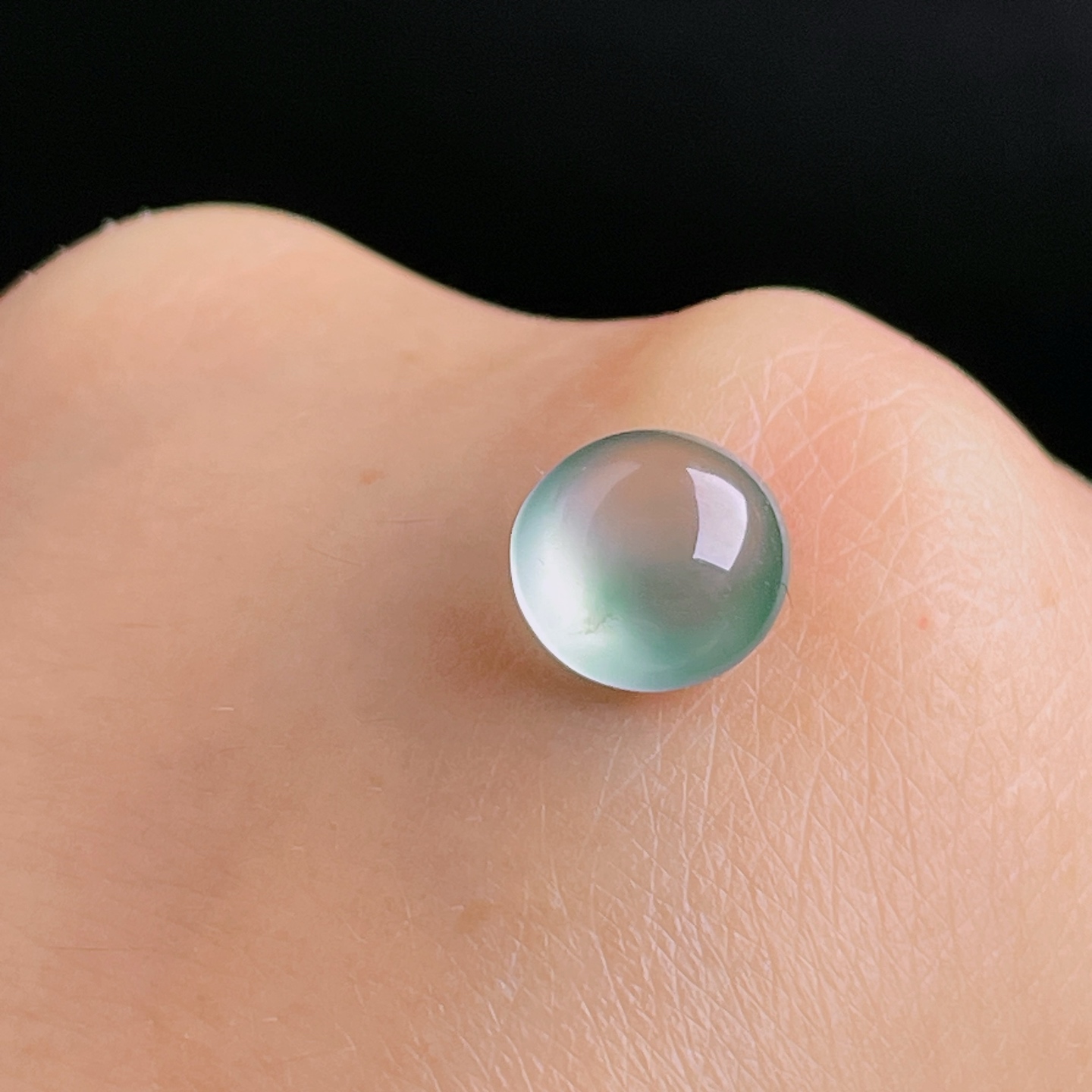 ️蛋面，老种起光，细底通透，尺寸：7.8/7.8/3.9mm0928