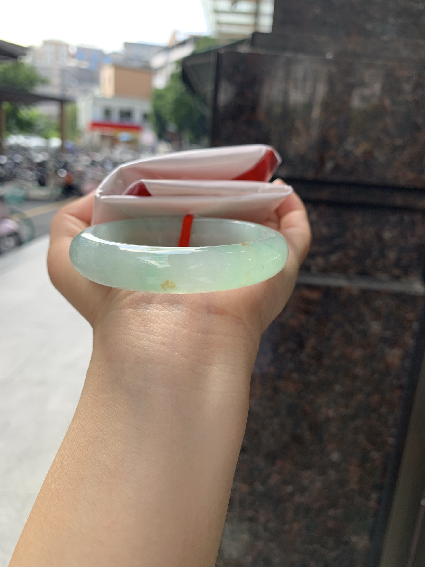 黄加绿正圈 51.8-12.3-8.3 0928-N1688 无裂