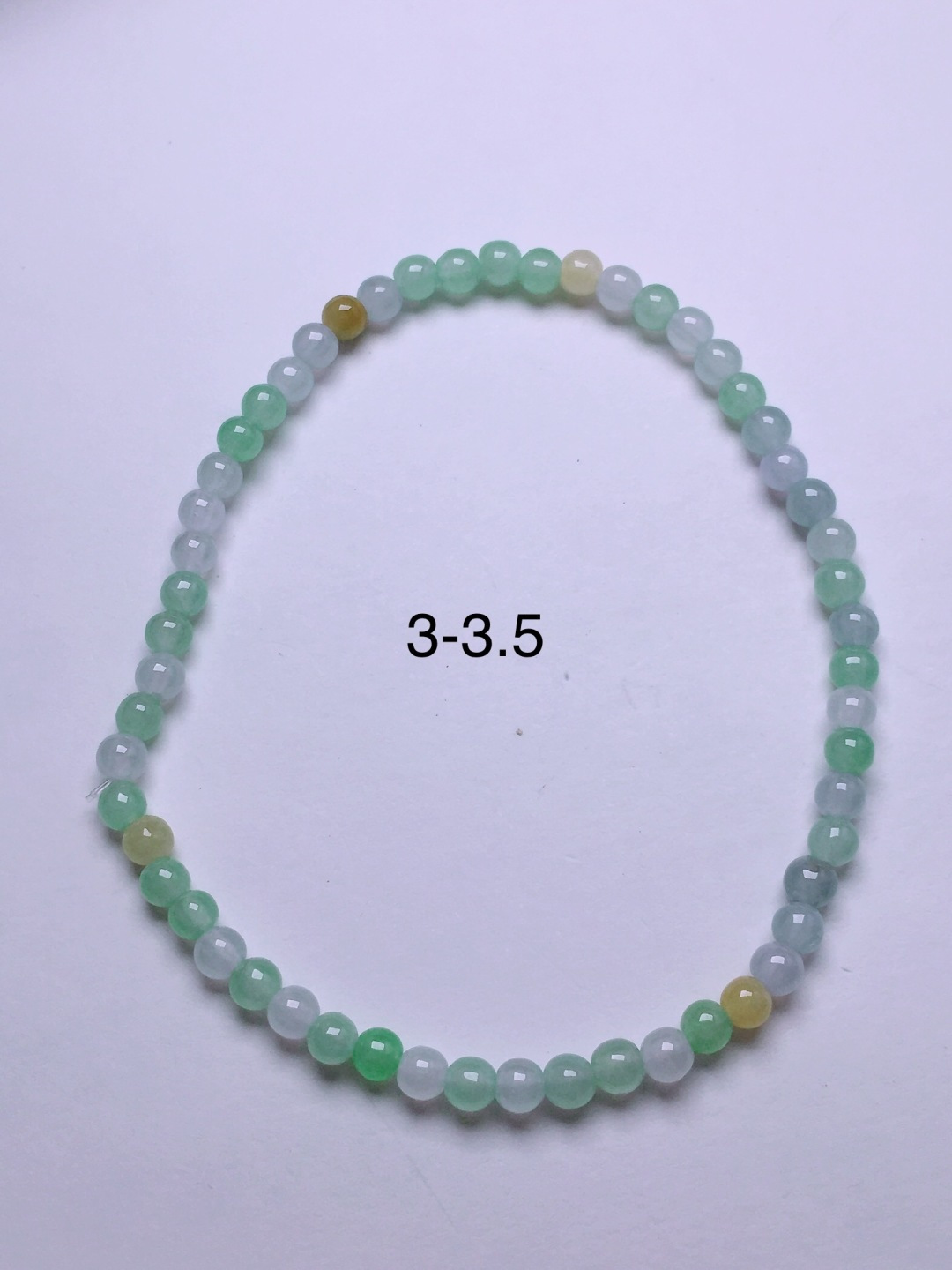 ️珠子手链，晶莹剔透，新颖时尚，3-3.5