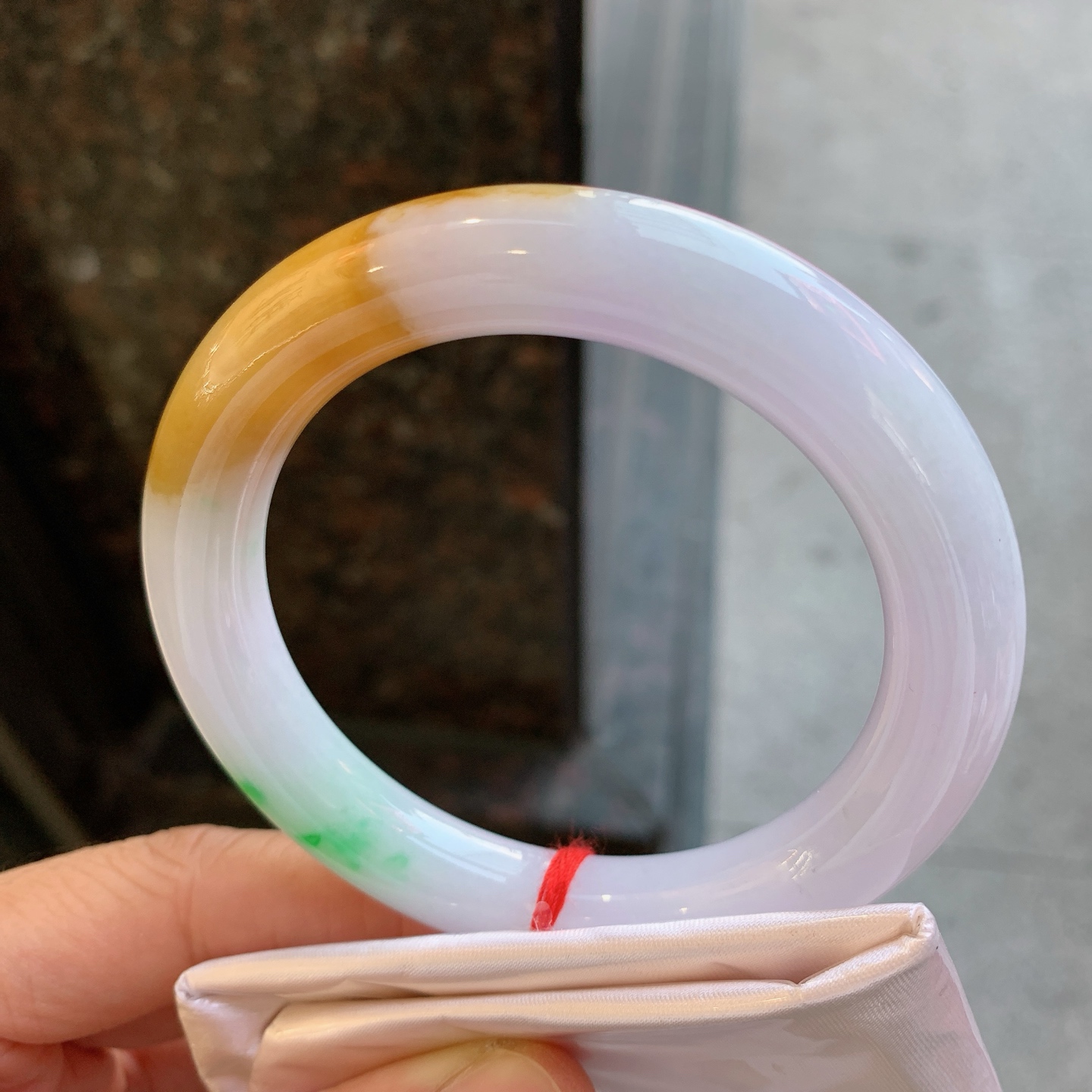 圆条双彩 无裂 尺寸：57/11 特色料子