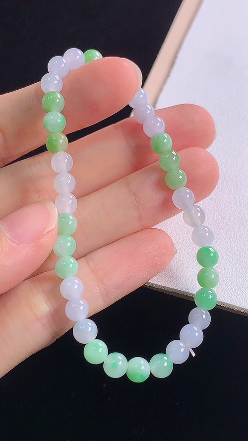 ️多彩手链，尺寸:5.0-5.0mm 24