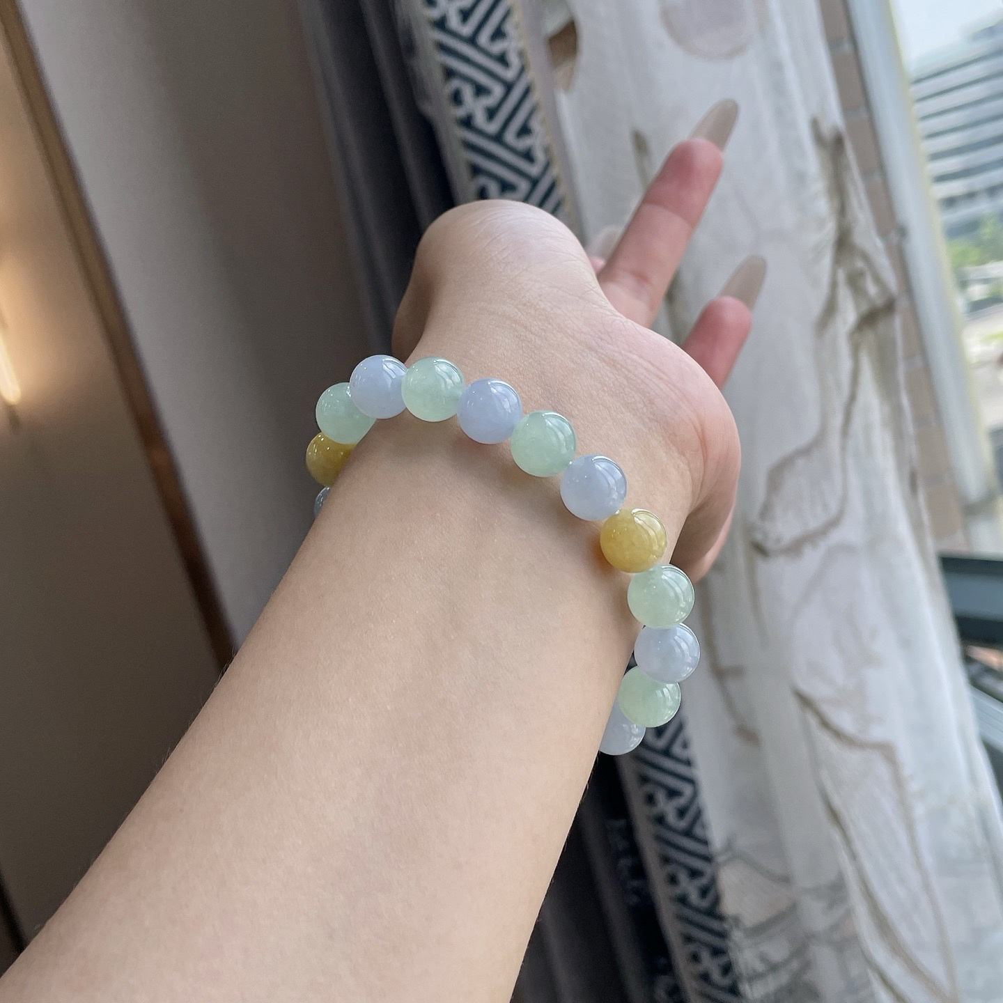 ￼多宝手串  
尺寸：9.9/19颗